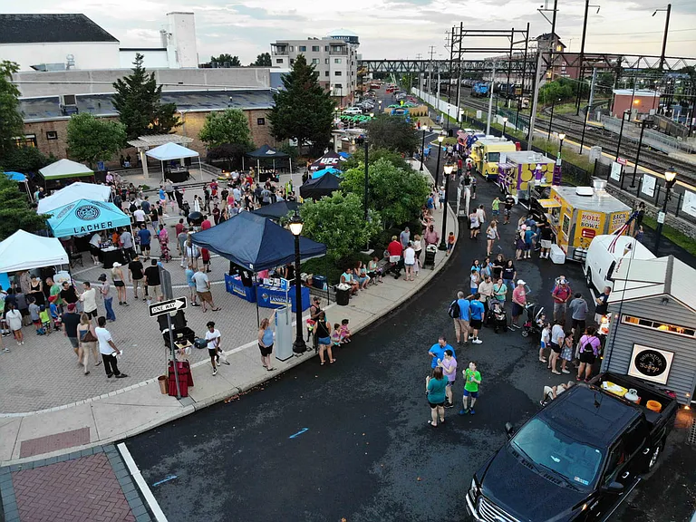 Lansdale First Fridays are monthly street festivals from May to Nov in downtown Lansdale (5mins from apt). These free, family-friendly events feature live music, food trucks, craft beer/cocktail gardens, local vendors, and special activities.