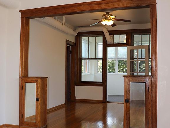 vintage built-in cabinets