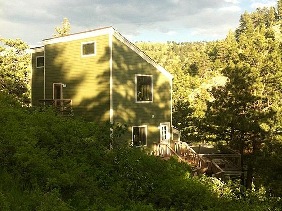 back - side view of the house