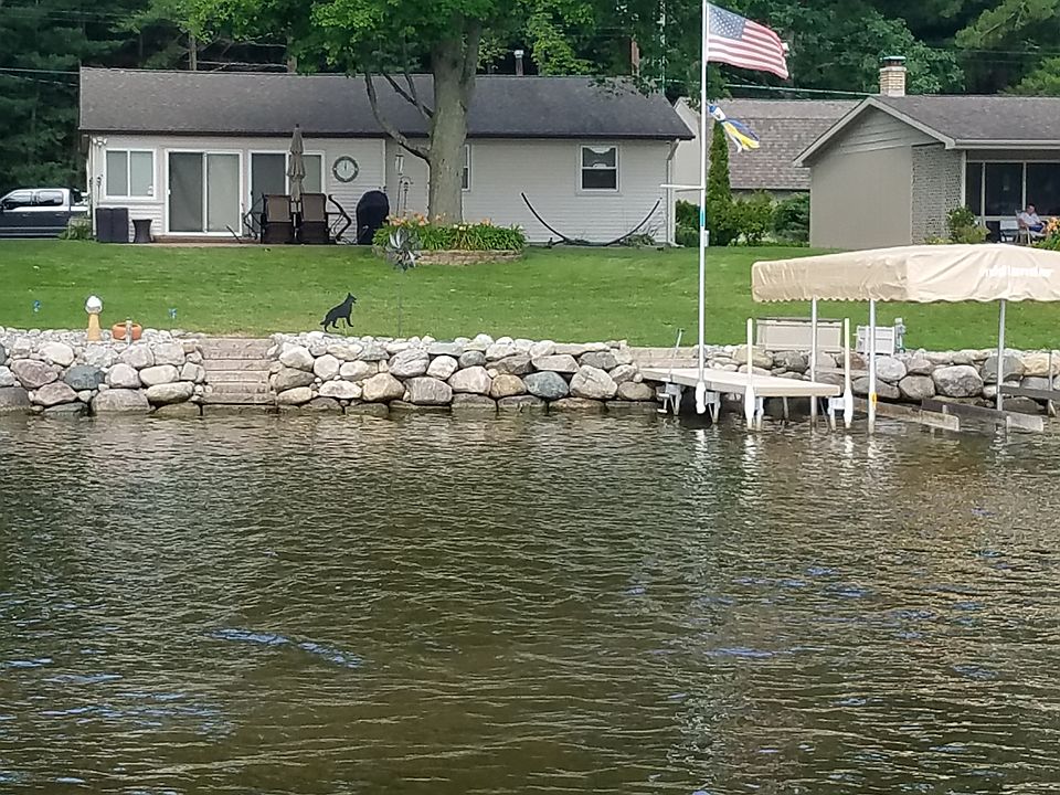 Front of home from the lake