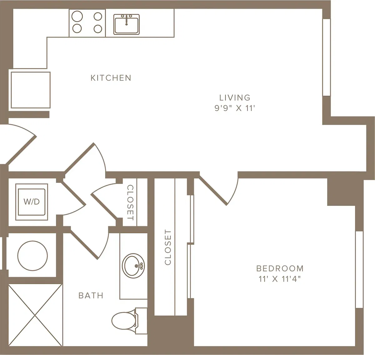 Floor plan A01