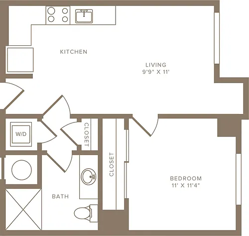 Floor plan A01