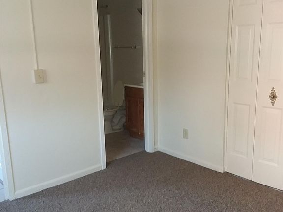 Bedroom with adjoining bathroom