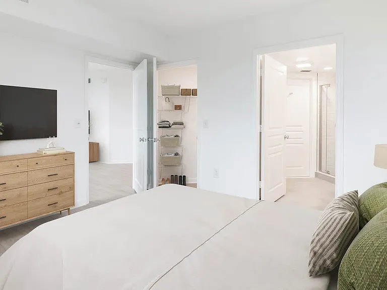 Bedroom with Hard Surface Flooring