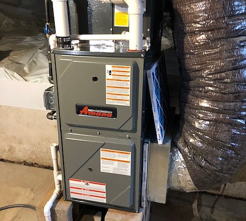 New HVAC & H2O heater 2019