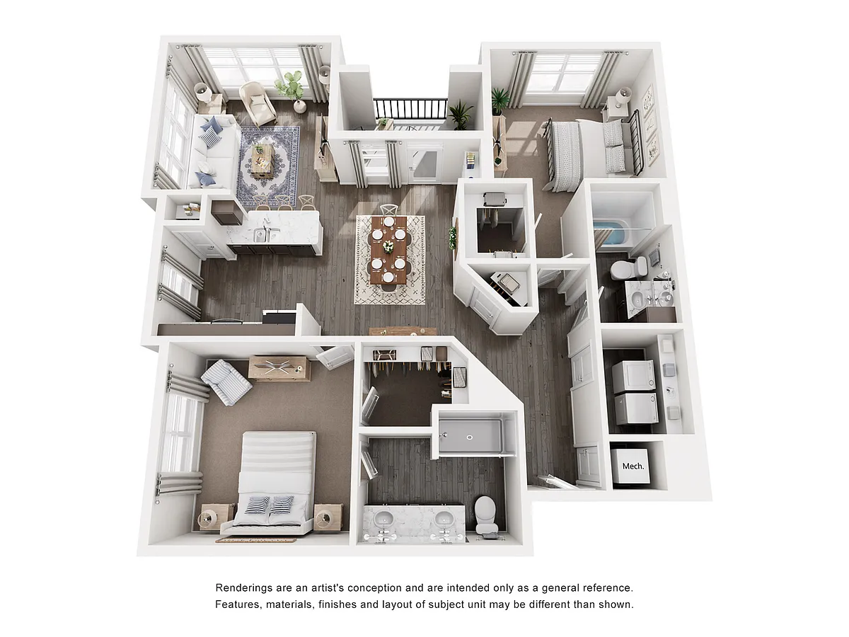 Floor plan White Oak