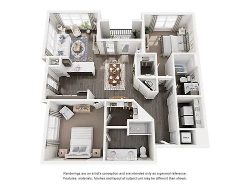 Floor plan White Oak