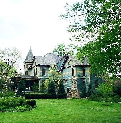 View from the garden