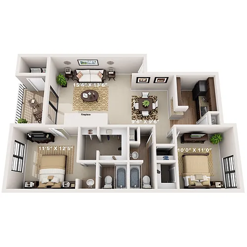 Floor plan Cypress