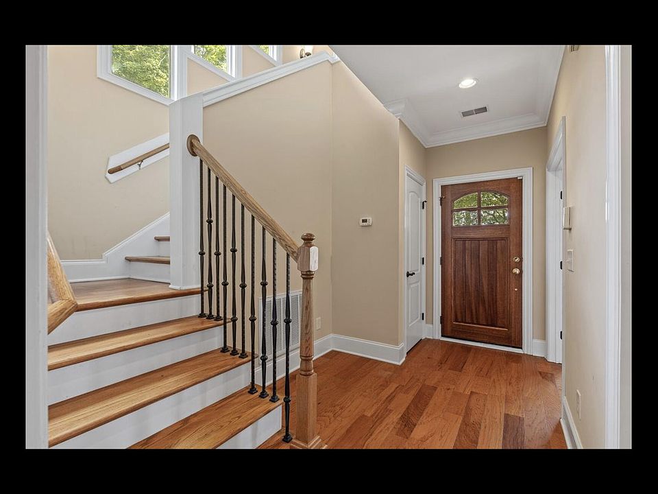 Great entrance way with hall closet.