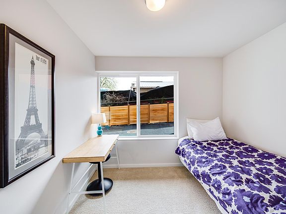 Entry level bedroom