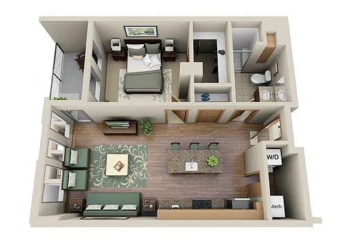 Floor plan 1A