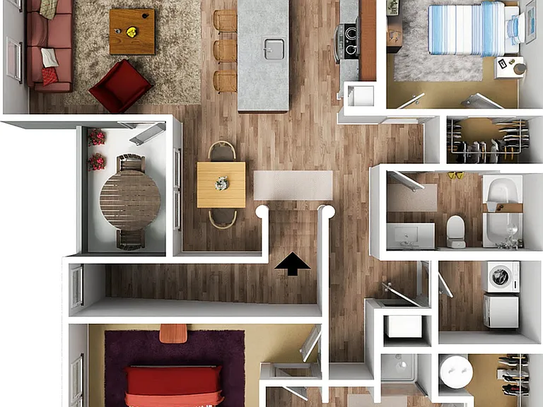 Lang Two Bedroom Lang Two Bedroom