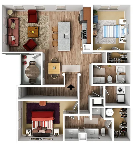 Floor plan Lang
