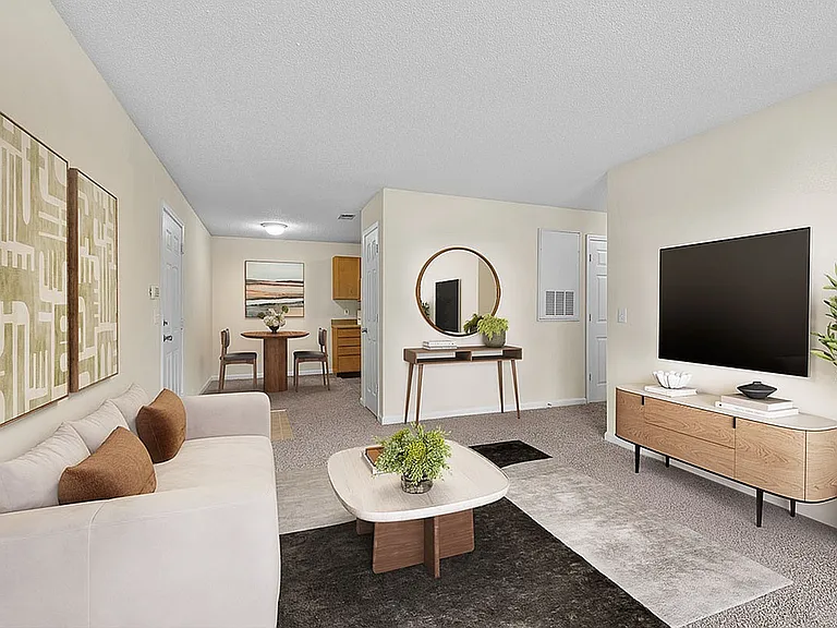 Living Room at Morgan Ridge