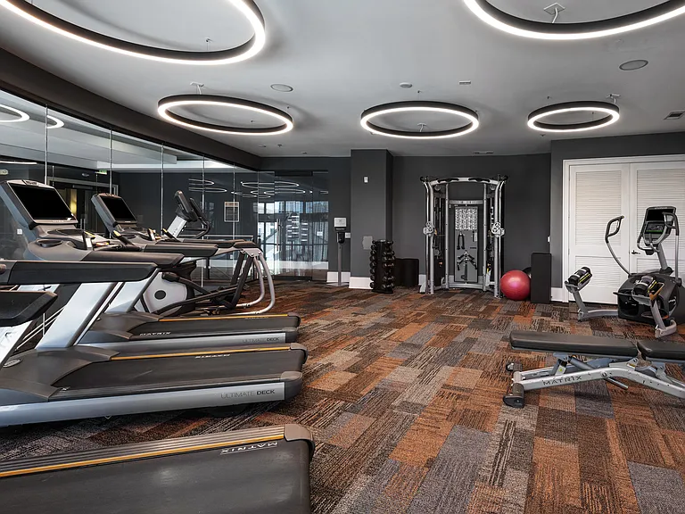 State-of-the-Art Fitness Center at The Hendry Apartments