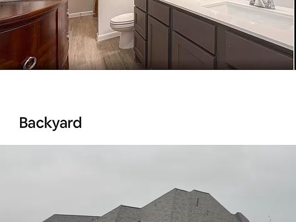 2nd bathroom/ backyard