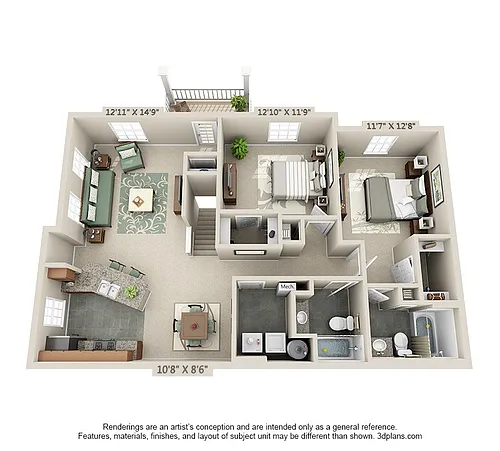 Floor plan The Wickham II