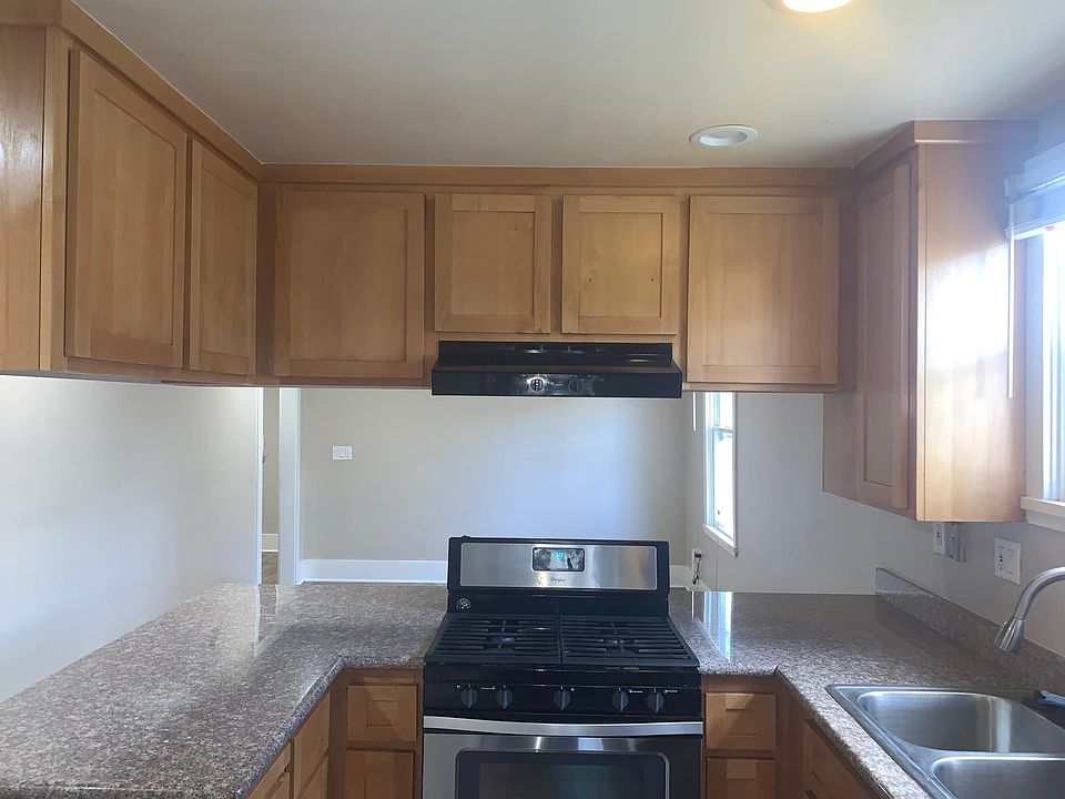 Open concept kitchen.