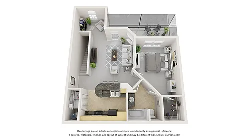 Floor plan The Sicilian