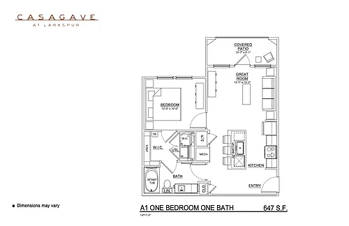 Floor plan A1