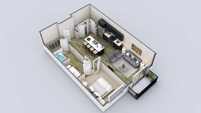 Floor plan A2