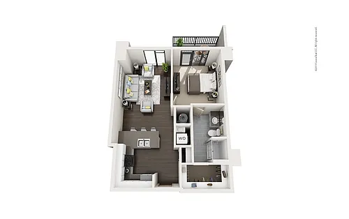 Floor plan Highrise A10