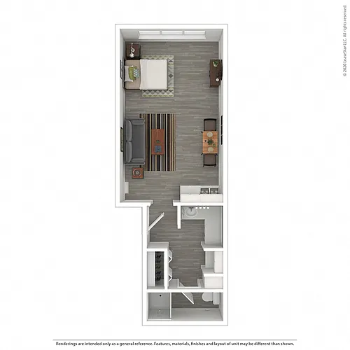 Floor plan EFFICIENCY