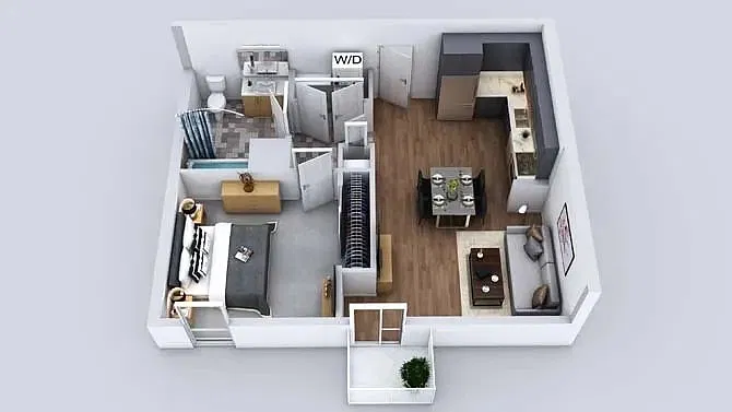Floor plan B1