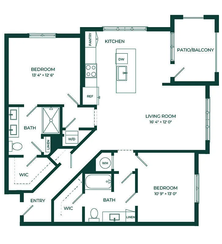 Floor plan B2