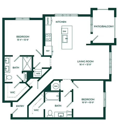 Floor plan B2