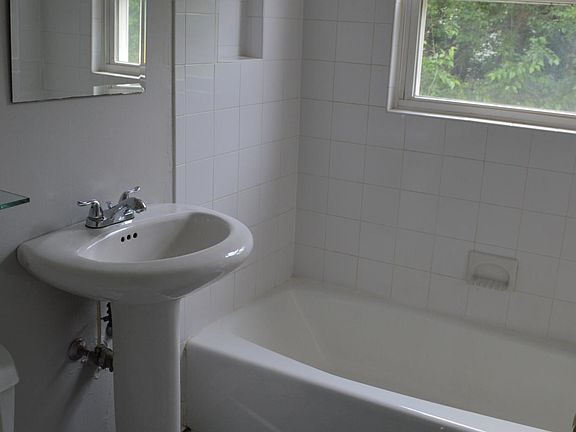 freshly restored bathroom