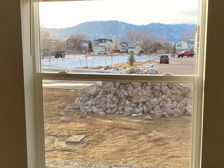 View from Living room Window