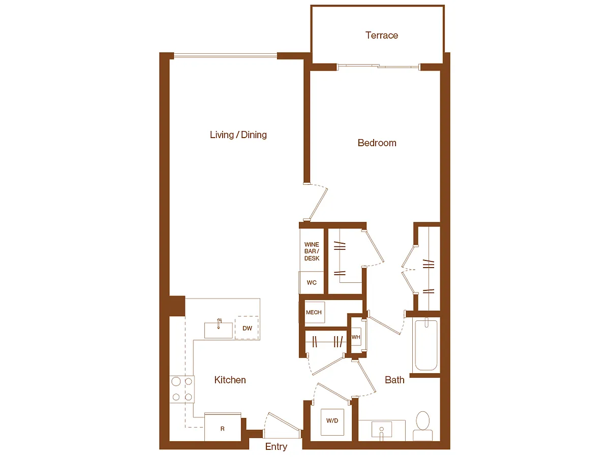 Floor plan A8