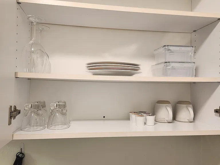 Kitchen with all cooking utensils
