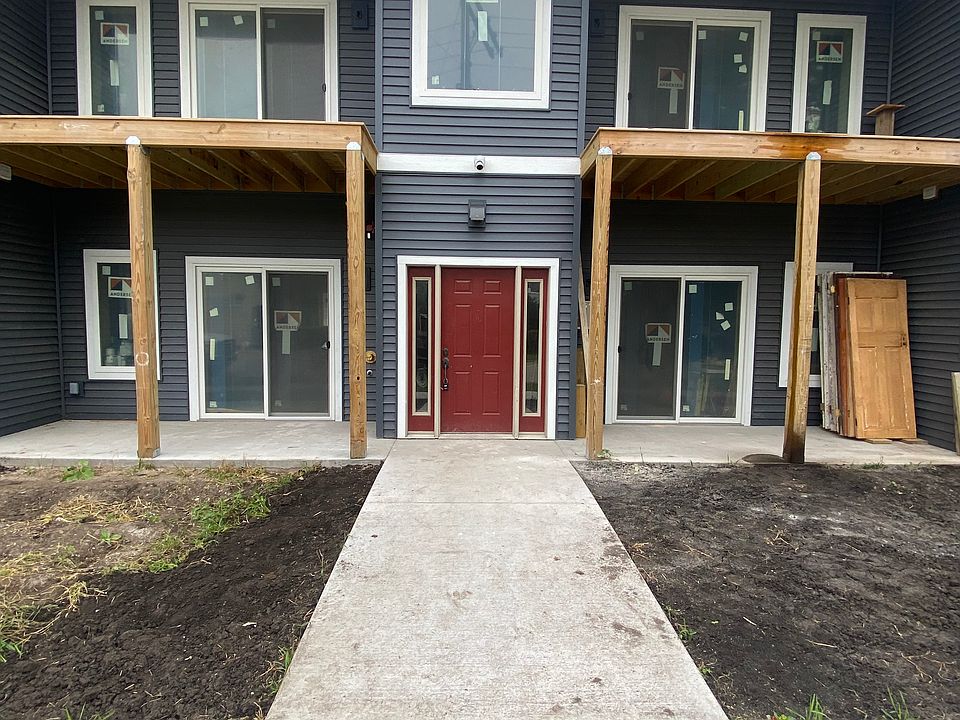 Entrance view of 4plex