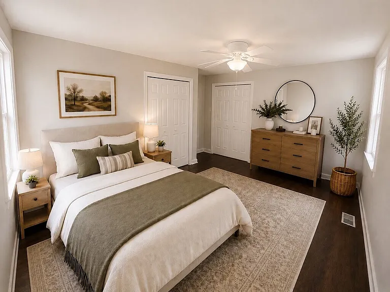 Bedroom 3 furnished