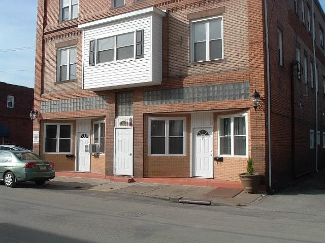 front of building