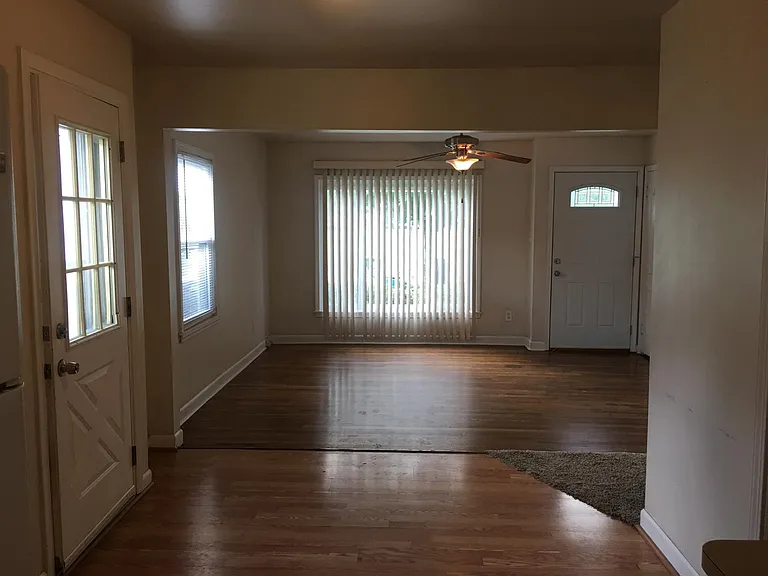 Spacious rooms with beautiful hardwood and lots of natural light.