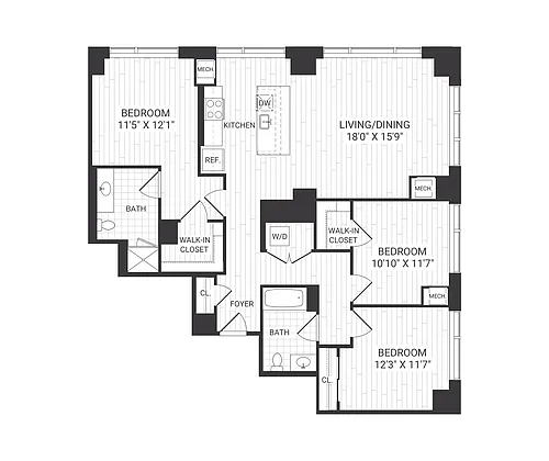 Floor plan C1