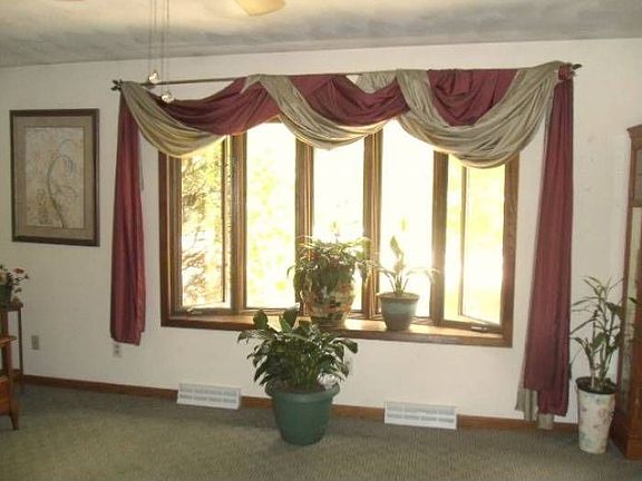 Bay window living room