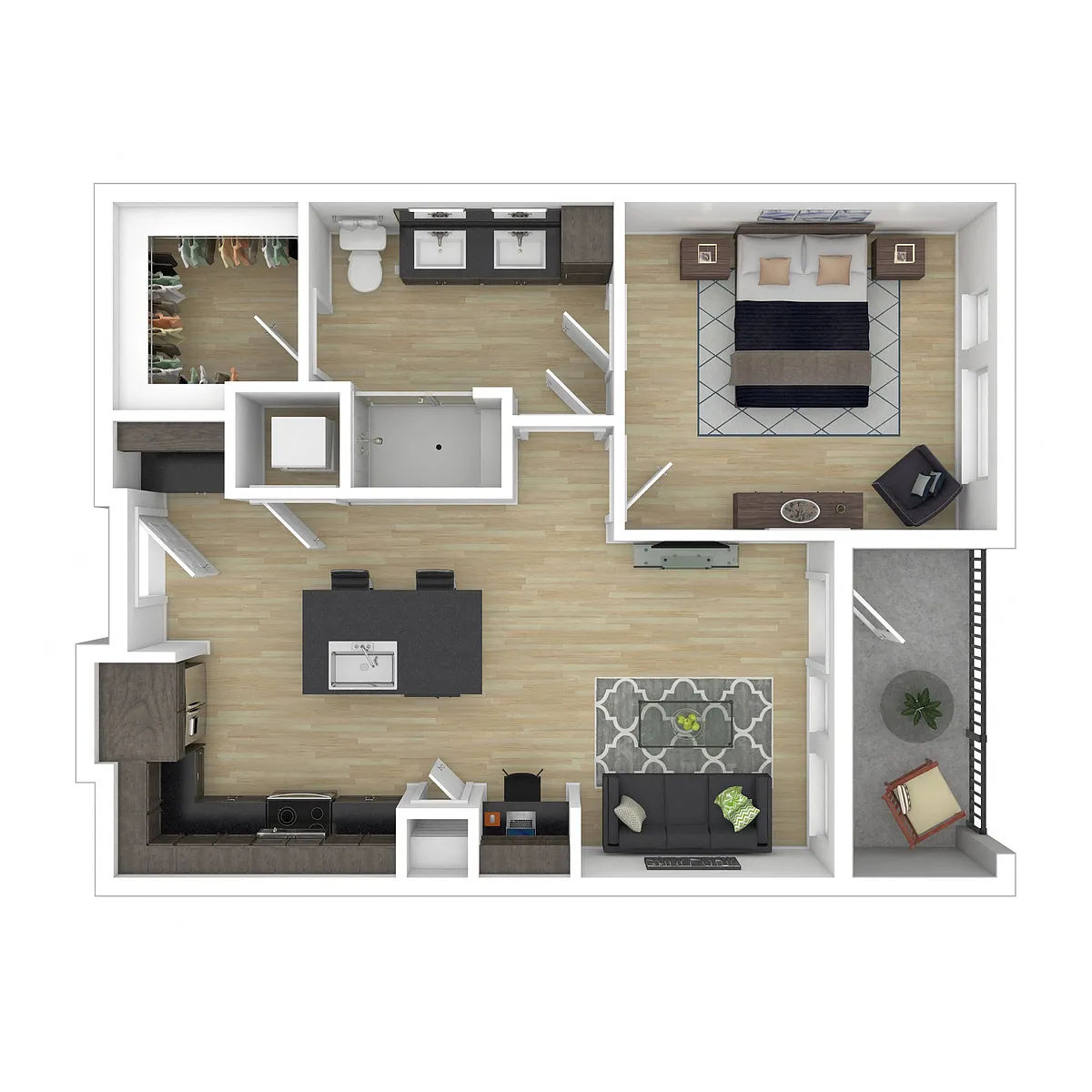 Floor plan A1