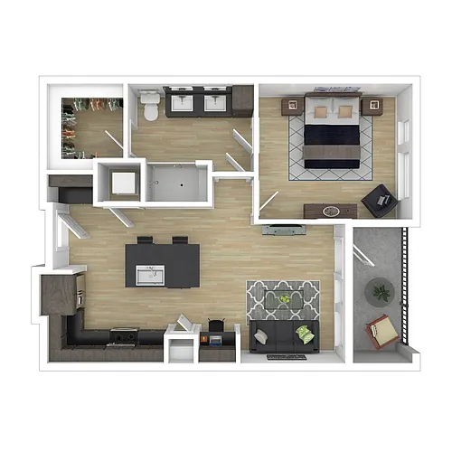 Floor plan A1