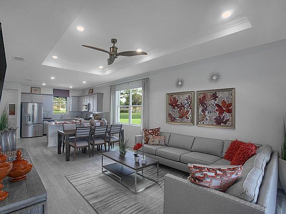 On Top of the World Floor Plan Terra in Ocala, FL Living room