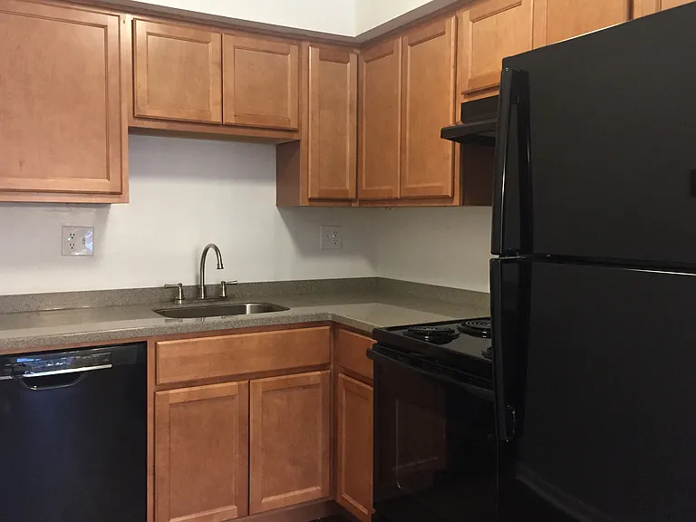 Updated Kitchens with black appliances