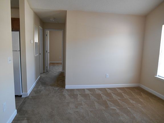 Living space/ Hallway to spare bedrooms & bathroom