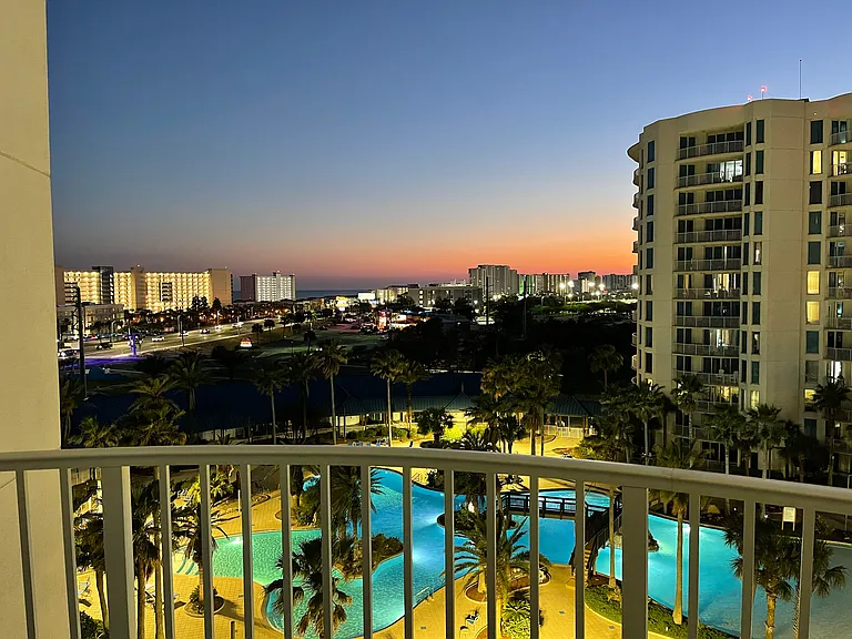 Nighttime views & gorgeous sunsets all from your private balcony!