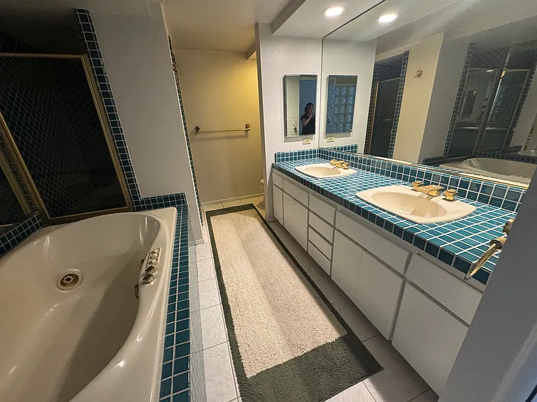 Master bathroom.