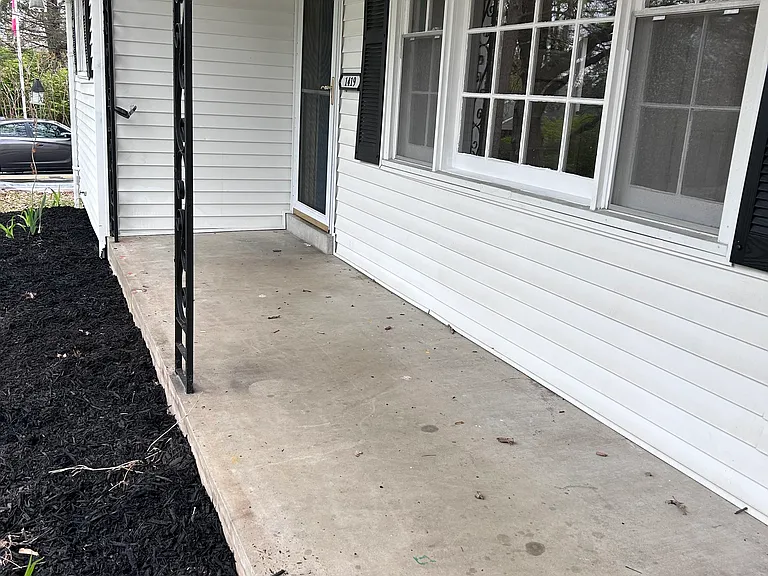 Covered front porch
