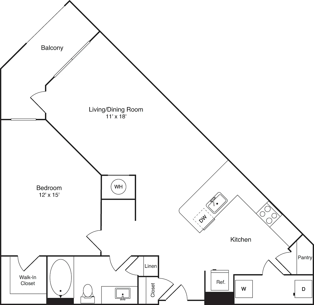 Floor plan The Preseton